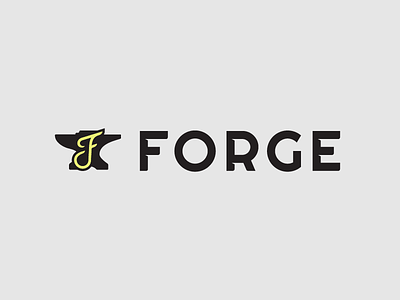 FORGE anvil branding forge logo
