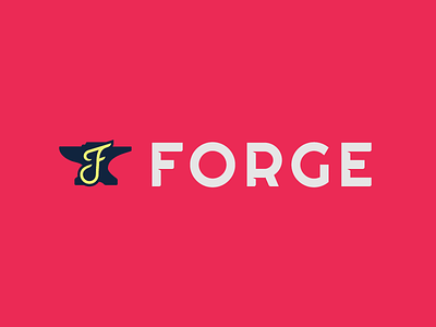 FORGE alternative colors anvil branding forge logo