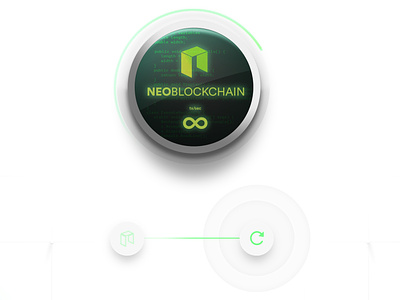 NEO Blockchain - Conceptual UI Design blockchain neo ui