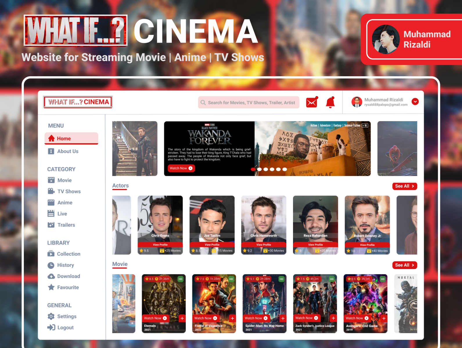 Website streaming film online 2021