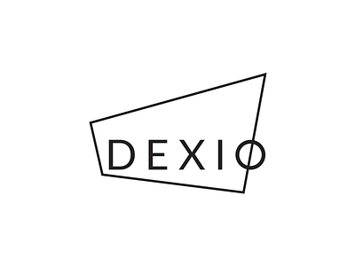 Dexio Logotype geometric logo logotype