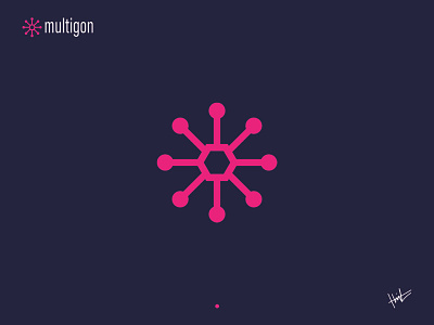 Multigon logo design abstrac logo branding graphic design logo logo design multigon logo