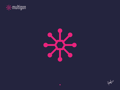 Multigon logo design