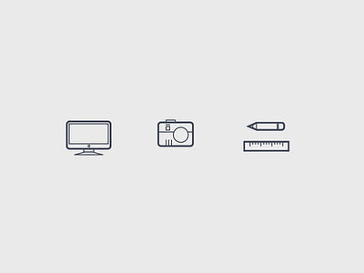 Personal Icons art design icon icons illustrator personal portfolio portfolio vector