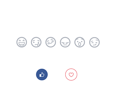 Facebook emotions app emotion facebook facebook app icon icons interface like love ui user interface ux