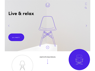 Landing Page 003 challenge dailyui design eames illustration landing minimal page ui ux web