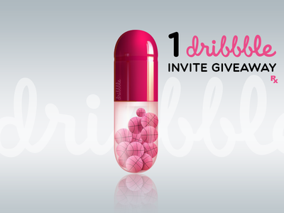 Dribbble Invite Pill