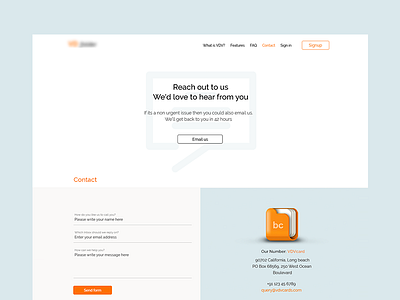 Web Page - Contact Us best ui design best webdesign block colorful flat header modern simple theme ui unique website