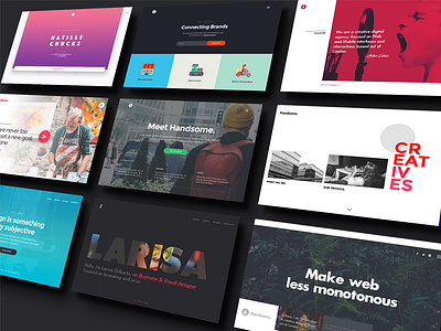 Biggest library of designs best designs best ui best ui kit best webdesign handsomeheaders hero hero header quality quantity theme ui kit website header