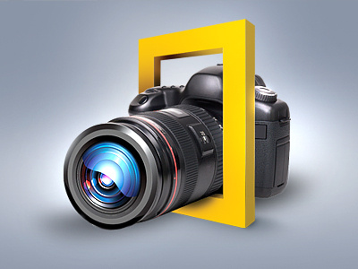 Wall poster for National geographic Channel 3d art camera colorful concept grey icon idea interface logo poster visualisation visualizer wall poster yellow