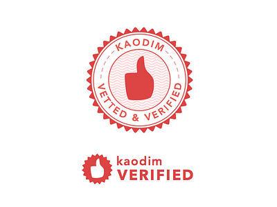 Vetted & verified badge icon stamp verified vetted