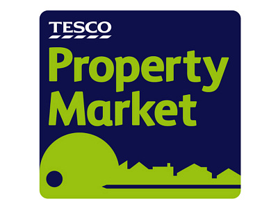 Tesco Property Market Logo branding logo tesco