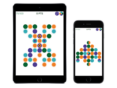 'Clear the Grid' - Puzzle Game for iOS. chess clean colorblind colourblind game grid ios ipad iphone puzzle slide