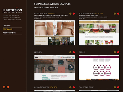 New Luntdesign website on the way graphic design squarespace typography websites