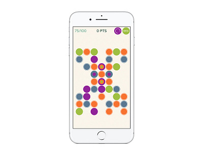 Confuddled: Elite Match 3 app app design design grid ios puzzle ui ux