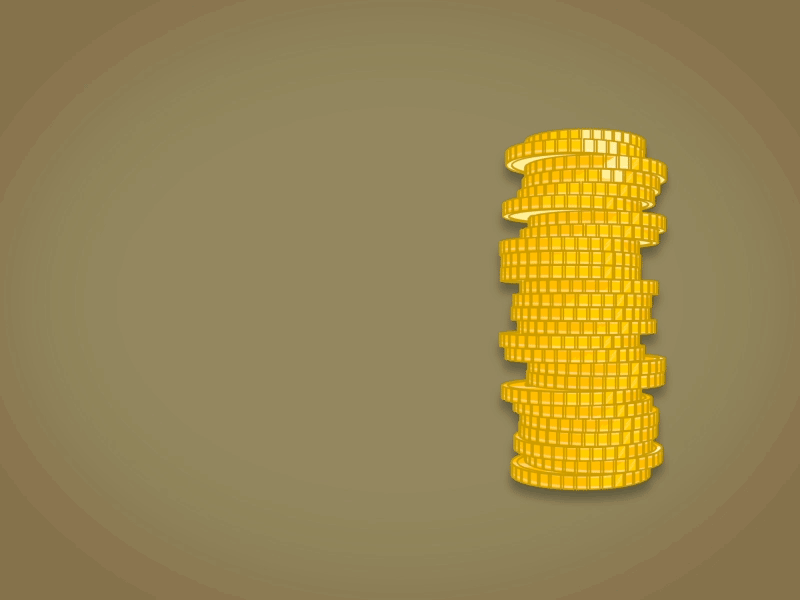 Coins animation c4d coins count gold mograph motiondesign sketchandtoon