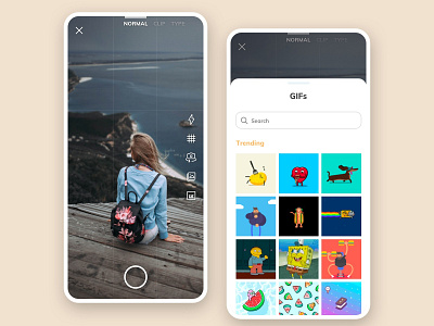 Camera Interface UI agency boken studio camera app camera ui ios mobile app mobile app design mobile app development mobile ui product design react native toronto uidesign web application