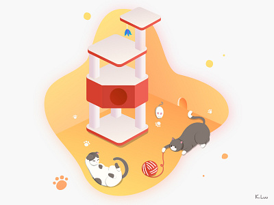 Pet Care App - Promotion Illustration