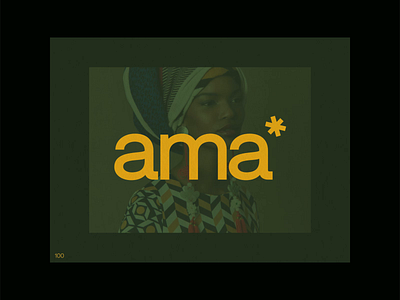 Ama* Visual Style Exploration 3d africa animation art direction branding c4d clean design exploration flat minimal motion muzli typeface typography ui ux visual web