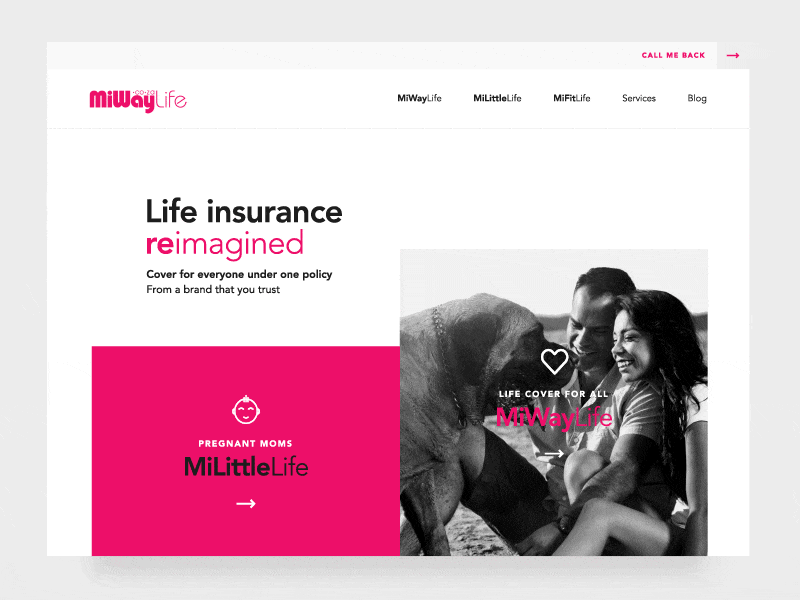 Miway Homescroll ae animation home insurance landing photoshop responsive sketch web webdesign