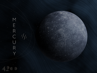 Mercury 3d 4200 design mercury planet space wallpaper