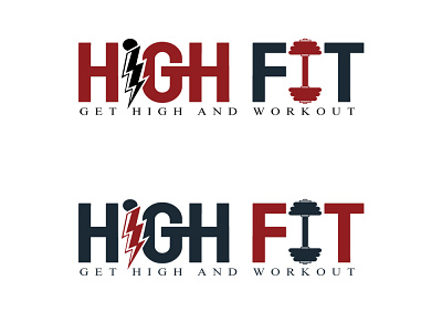High Fit Logo Design brand brand identity branding design fit logo fitness logo icon identity logo logo design logo mark logodesign logos logotype mark minimal monogram symbol typography vector