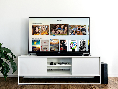 AppleTV UI/UX App app apple tv design ios tv ui uiux ux