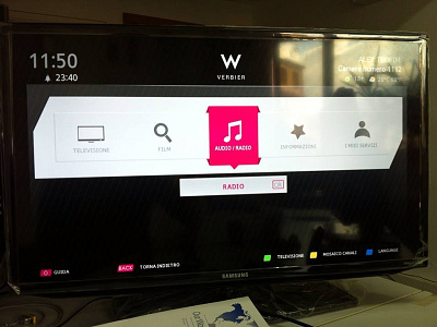 Verbier IPTV UI design iptv smart tv ui
