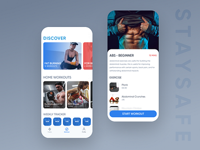 Start Workout App - #staysafe