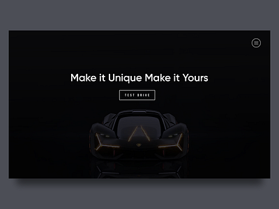 Test Drive Landing Page