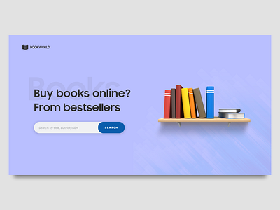 Online Book Store Landing Page