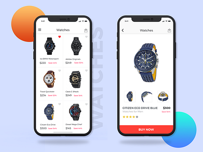 Ecommerce Store App - IphoneX