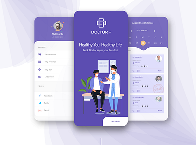 Medical app || UX/UI design branding design graphic design illustration mobile design ui ux ui design wireframe