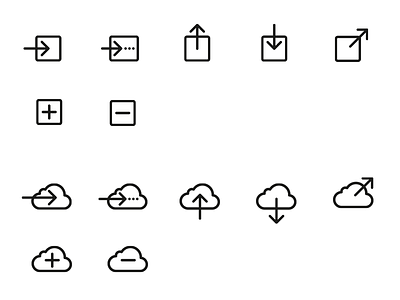 File Handling Icons