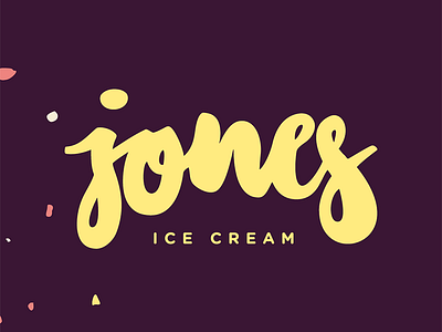 jones ice cream