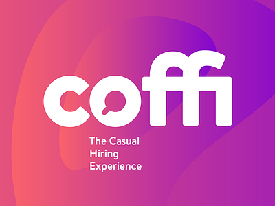 Coffi branddesign branding colorgradient keepitsimple ligature logo startup tech