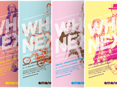 Amandus 2013 sneak peek characters colors festival film illustration movie poster series typo