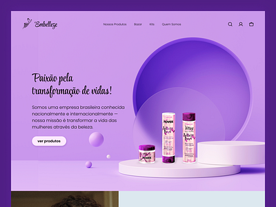 Website Redesign - Embelleze design figma graphic design ui web design