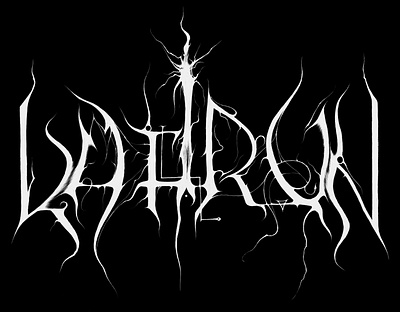 Kafirun black metal logo underground art
