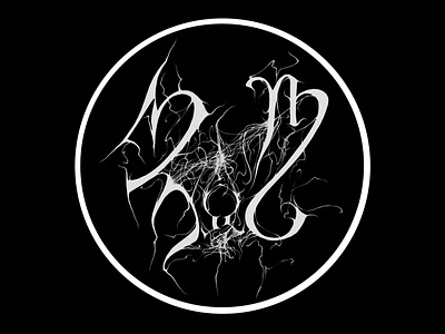 Malignant Obscurity black metal darkart logo