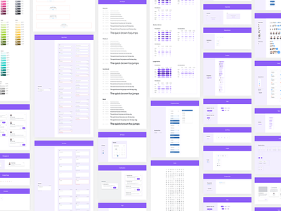 Web Design System Components