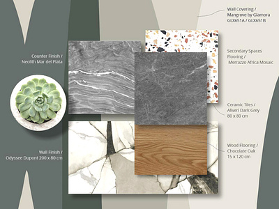 Interior Design | Material board