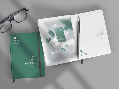 A5 Journal (Mockup) branding brochure leaflet graphic design guidelines journal notebook visual identity