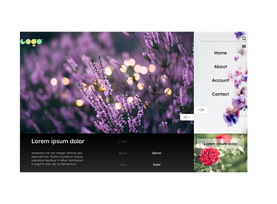 Flower Trivia App Design app app design application design flower graphic design ui ux