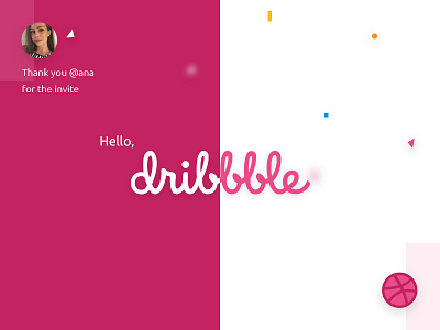 Dribbble Debut Shot debut dribbble