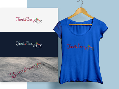 Logo Design berry branding clothing fashion brand graphic desgin graphic design logo juneberry logo logo design logo design branding online shopping online store