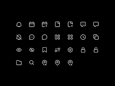 ⭐ Essentials 1.8px 16px 24px figma icon set iconography icons minimal product designer ui uiux