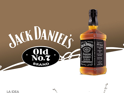 Jack Daniel's Studio No. 7 design drink interactive jonathanvizcuna landingpage ui ux whiskey