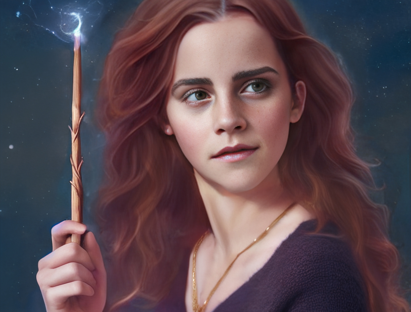 Hermione Granger Digital Illustration with AI by Beatriz Galera on Dribbble