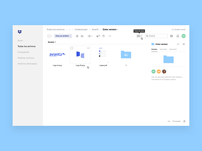 Dropbox concept